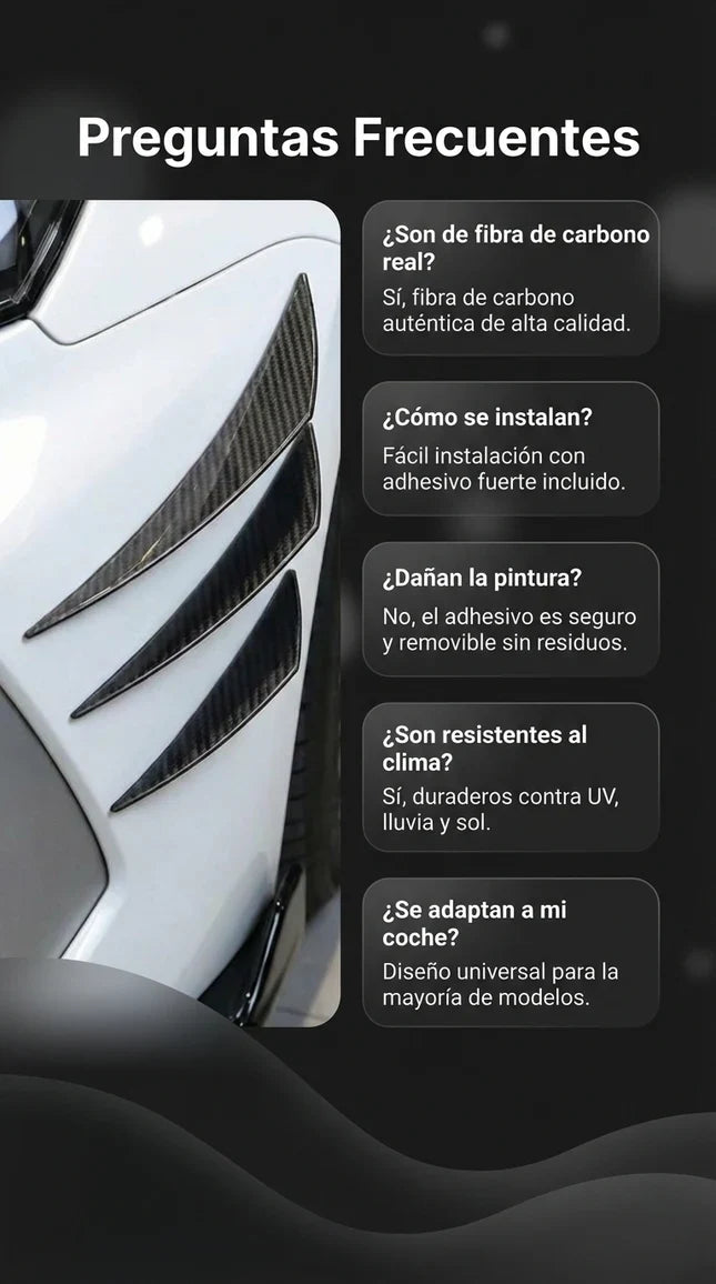 Alerones x 6 unidades