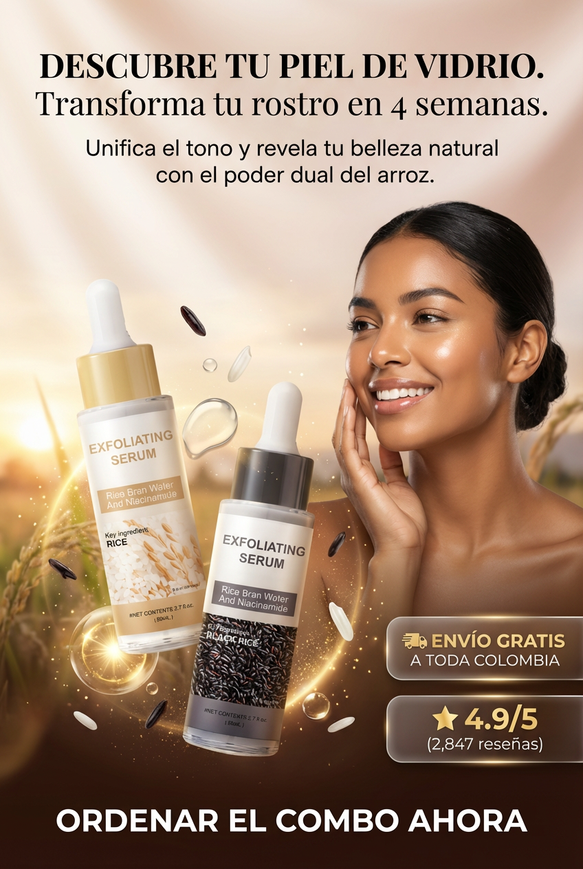 SERUM DE ARROZ BLANCO Y NEGRO